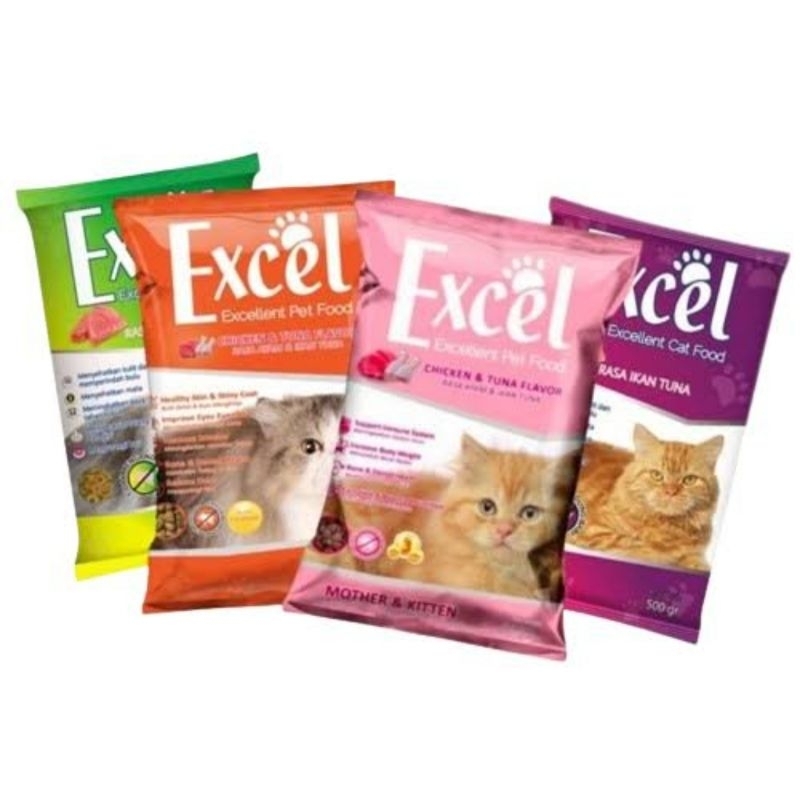 Jual makanan kucing Excel kitten - adult | Shopee Indonesia