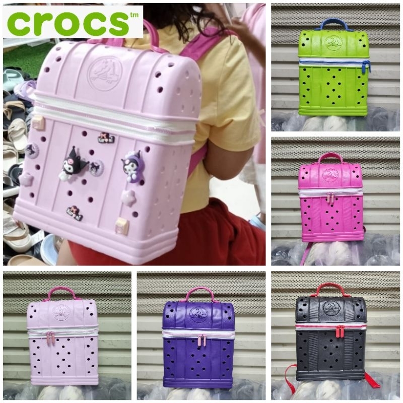 Jual Tas Crocs anak classic ransel backpack / Tas ransel anak / tas ...