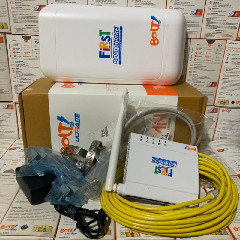 Home Router 4G LTE Bolt Titan BARU WiFi Unlock B40'2300mhz TELKOMSEL As Smartfren 4G