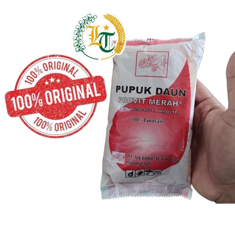Jual Pupuk NPK Provit Merah 500gr Pertumbuhan Akar Pada Tanaman ...