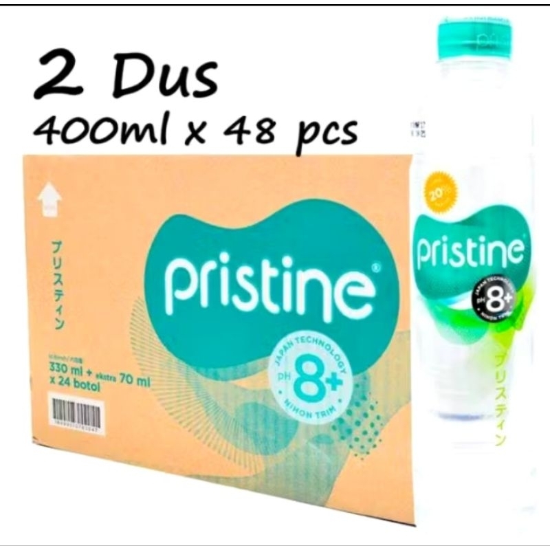 Jual Pristine 400ml x 48 botol (2 dus) | Shopee Indonesia