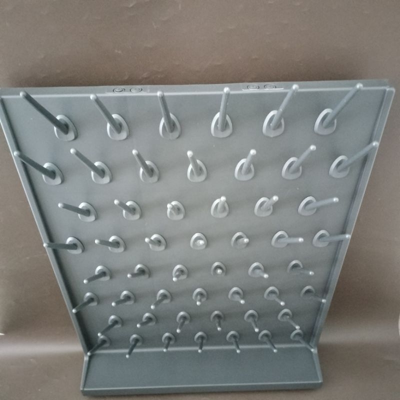Jual Rak Pengering Alat Laboratorium Drying Rack 52 Pegs Lab | Shopee ...