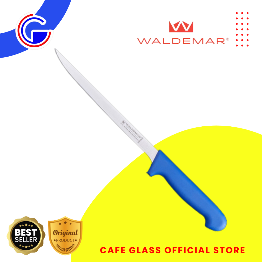 Waldemar Fish Knife Maynor 8Cm - Pisau Fillet Ikan Stainless Tebal Merk German - Pisau German