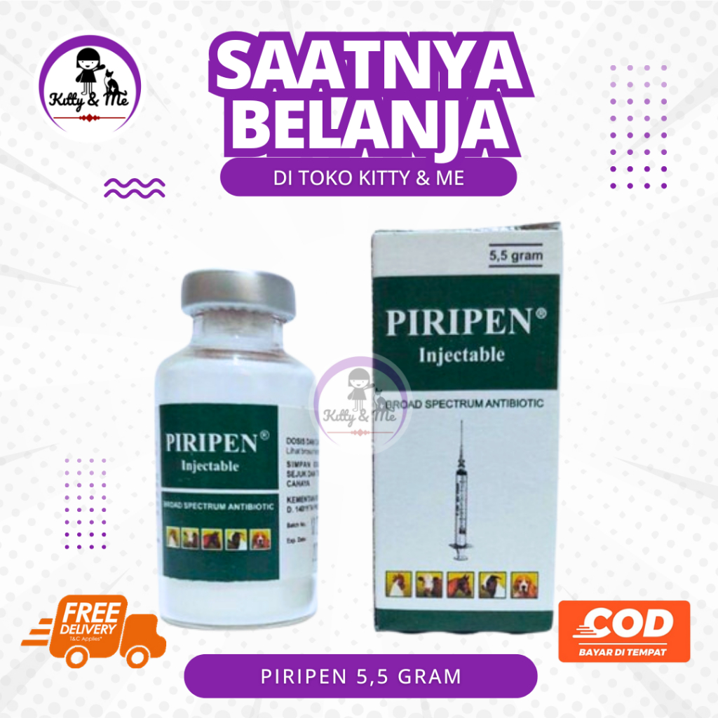 Jual PIRIPEN 5,5 GRAM - Pen n Strep Serbuk (Campur dengan B plex ...
