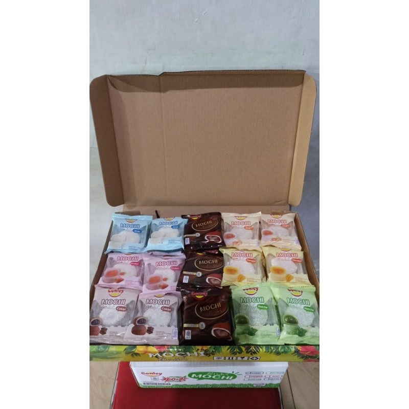 Jual Mochi Conely Mix 7 rasa isi 30 pcs | Shopee Indonesia