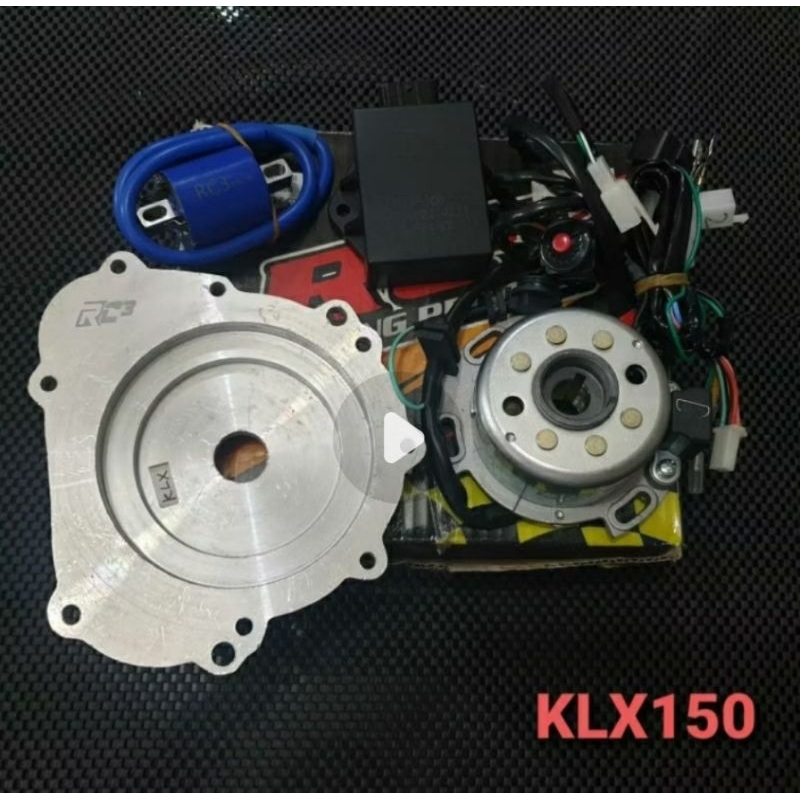 Jual magnet racing set pengapian racing set RC3 klx150 berikut kabel ...