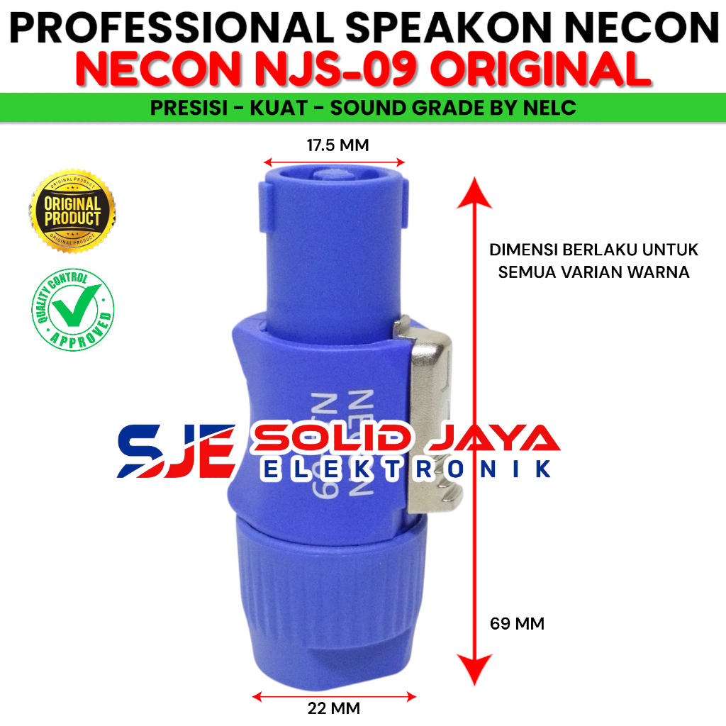 Jual JACK SPIKON NECON NJS-09 ASLI NJS-09 NJS09 JAK JEK JECK JAG PLUG ...