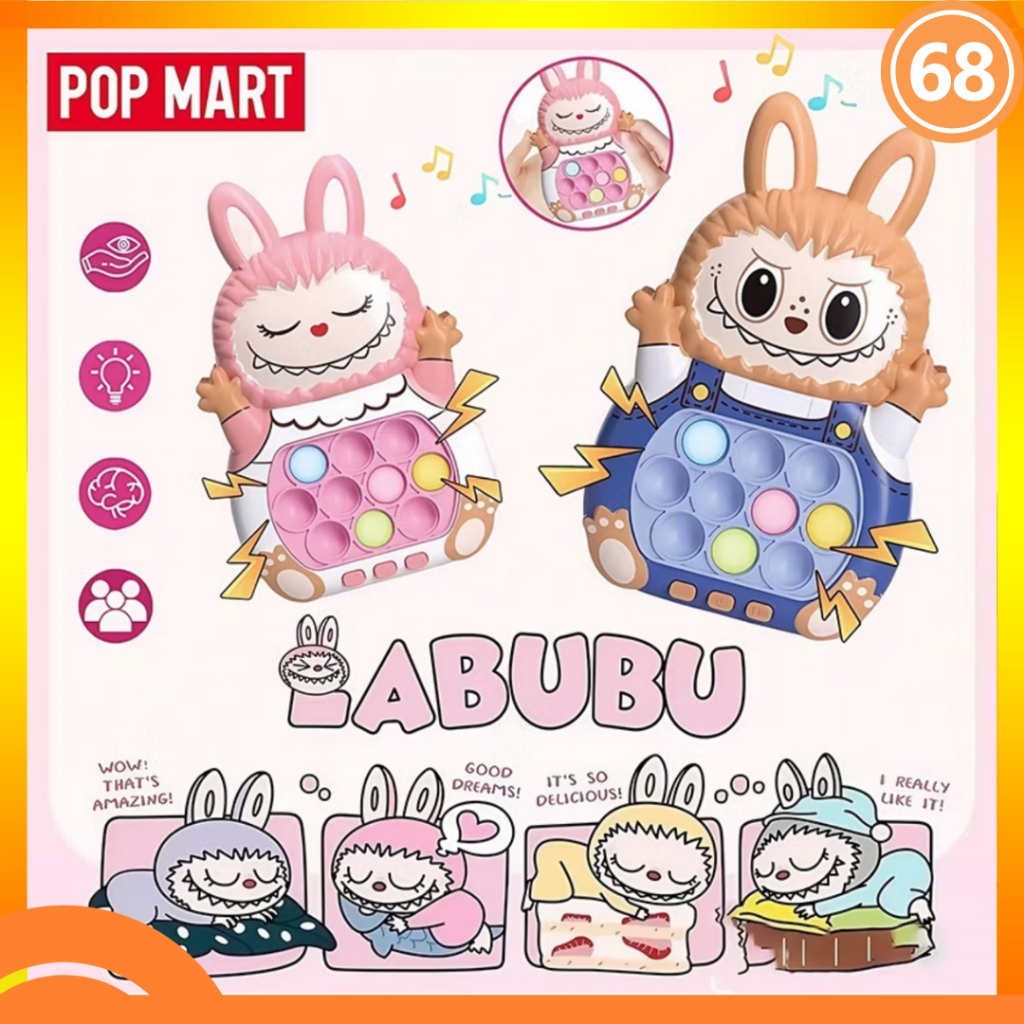 Jual [COD] Mainan Anak Terbaru 2025 Pop It Elektronik Quick Push Bubble ...