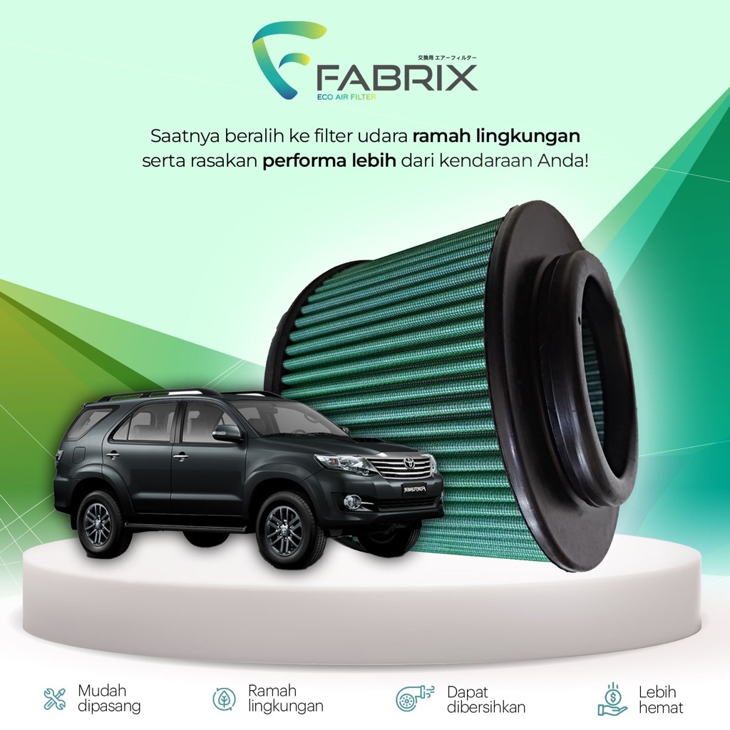 Jual Fabrix Filter Udara Toyota Innova Fortuner Hilux | Shopee Indonesia