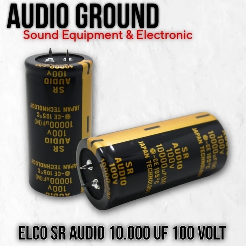 Jual ELCO CAPASITOR SR AUDIO 10.000 UF 100 V ORIGINAL PRODUCT | Shopee ...