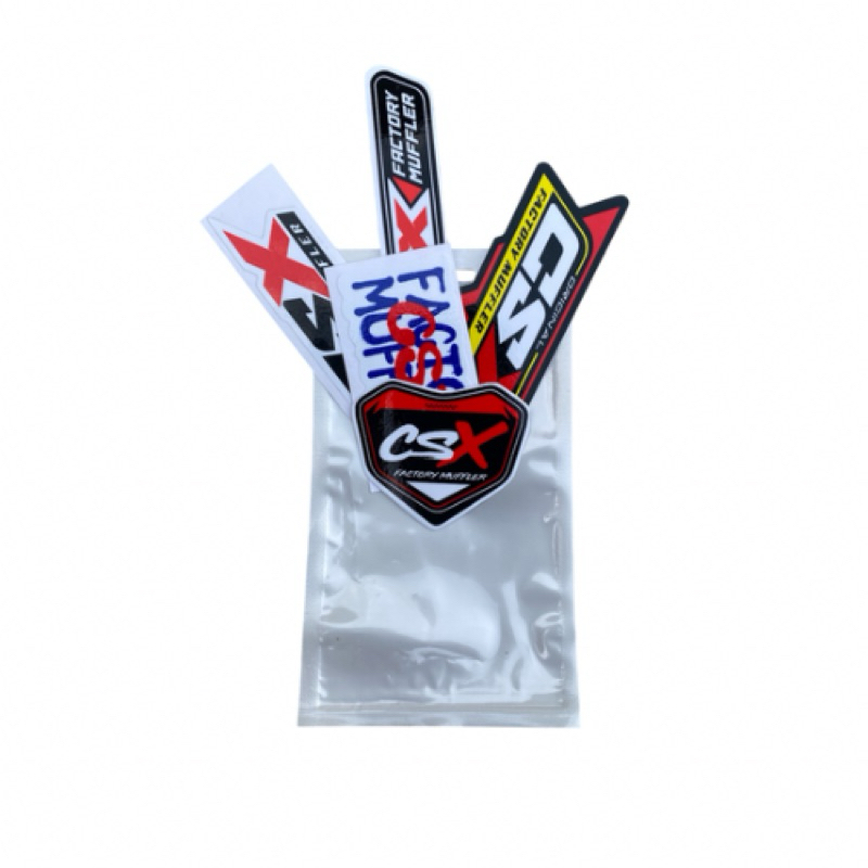 Jual Sticker Pack Random 5 by CSX FACTORY MUFFLER | Shopee Indonesia