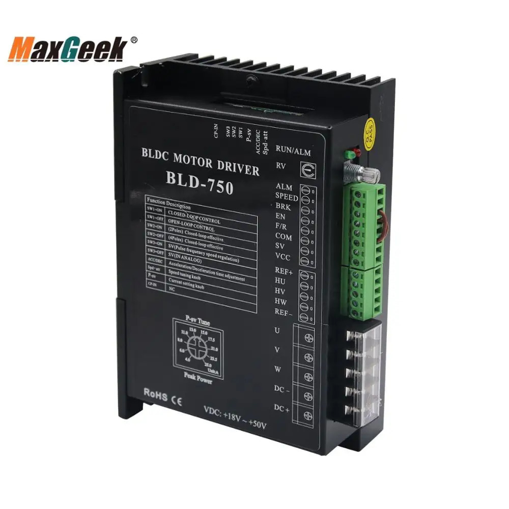 Jual BLD-50 BLDC DC Brushless Motor Driver Controller 750W w/All untuk ...