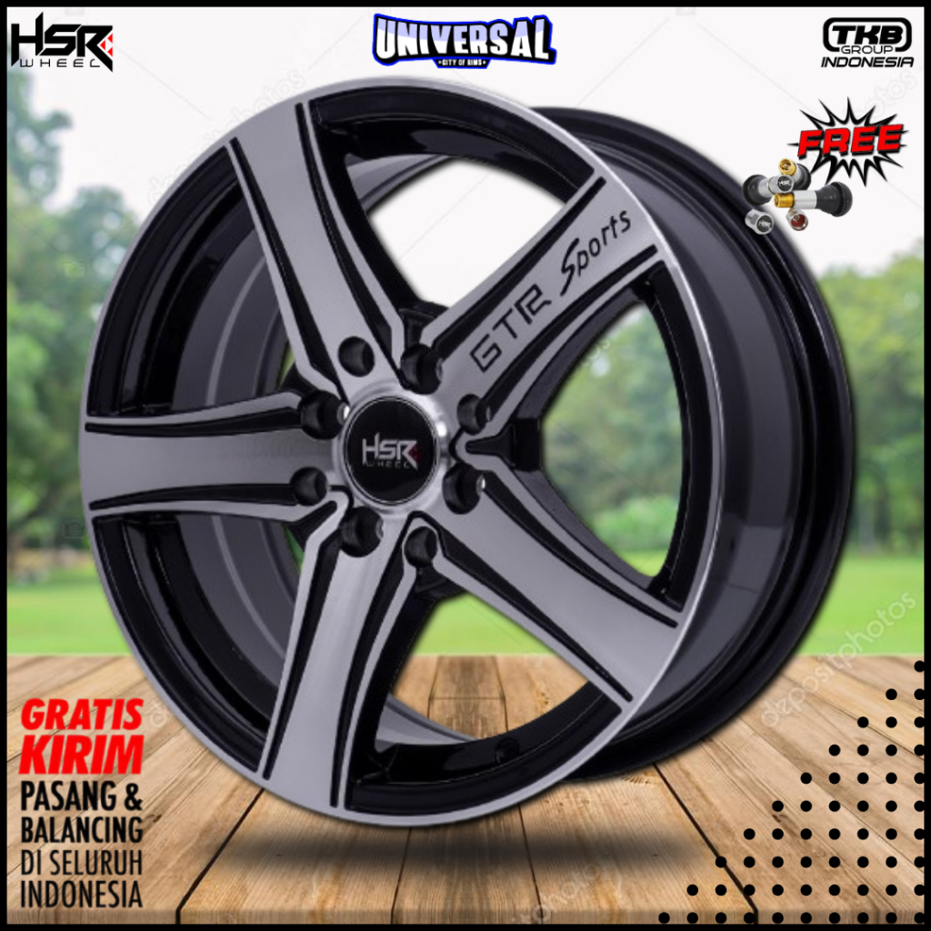 Jual VELG RACING R15 DIModel HSR TORAKKU 780 R15X65 H8X100-114,3 ET40 ...