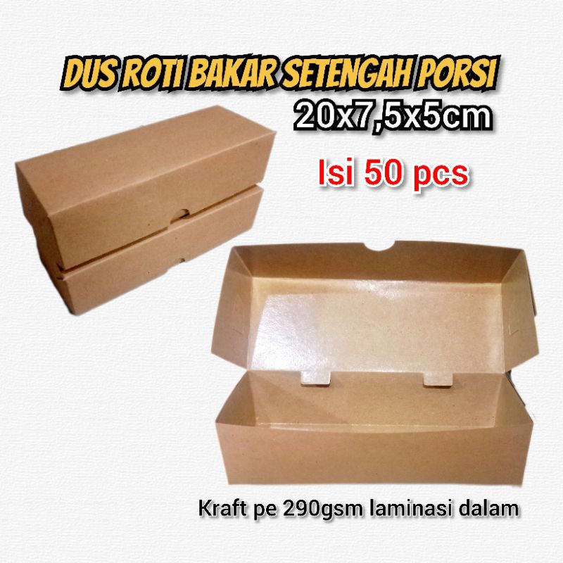 Jual Dus Roti Bakar Bandung / Kotak Roti Bakar / Dus Box Roti Bakar ...