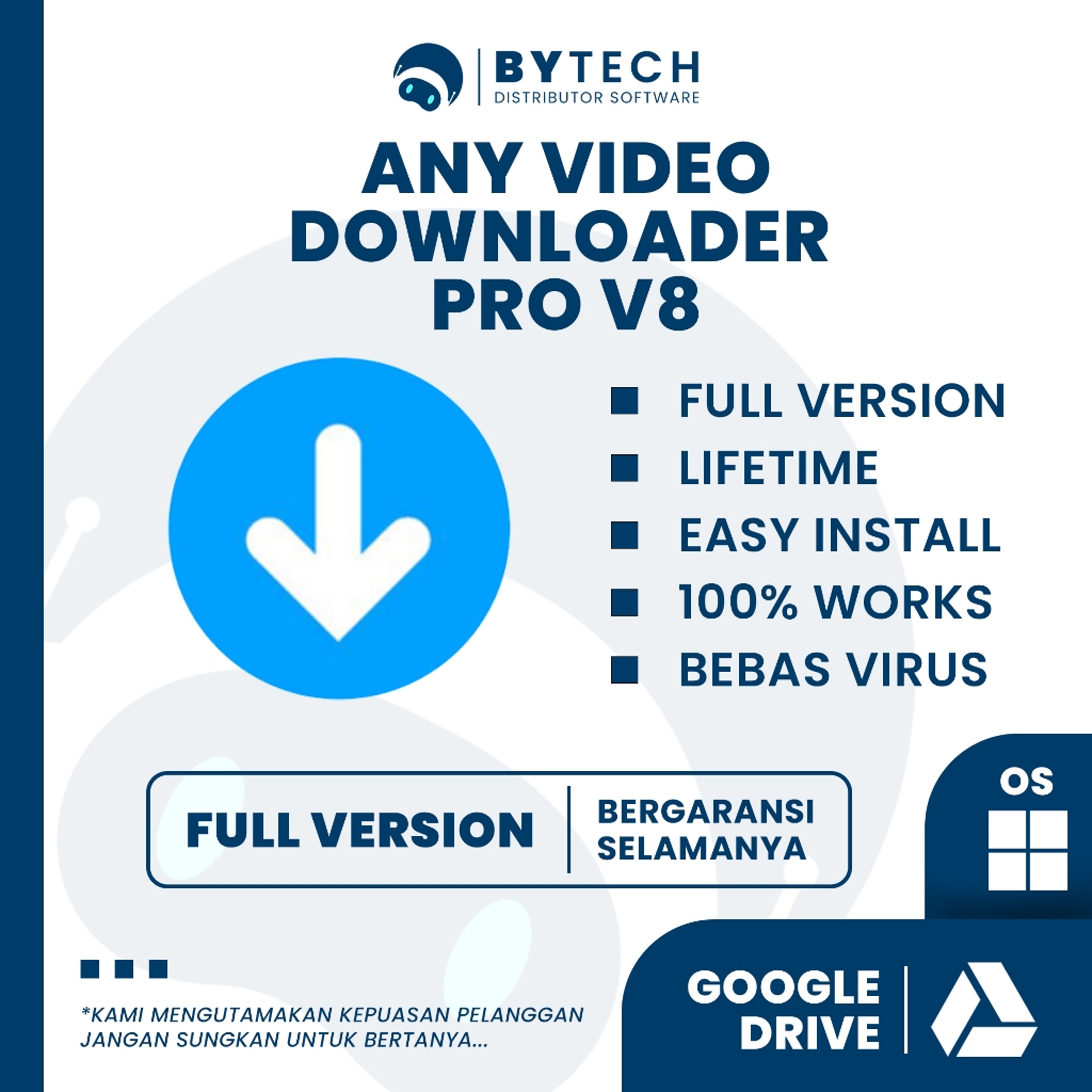 Jual Any Video Downloader Pro v8 | Windows | Shopee Indonesia