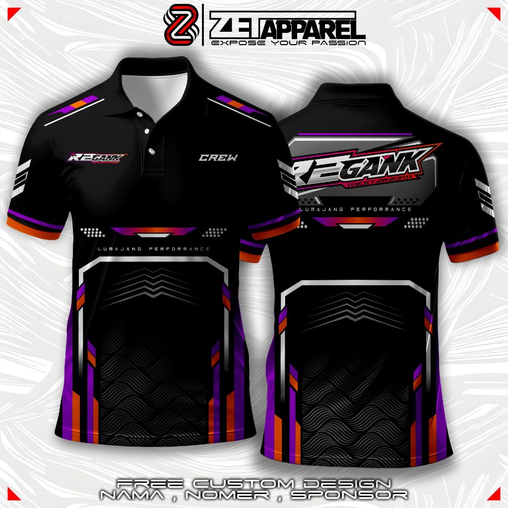 Jual Jersey Team Racing Balap Full Printing, Bisa Request Desain, Bisa ...