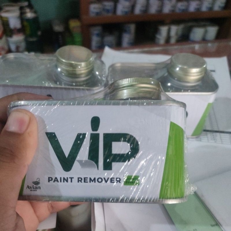 Jual VIP Paint Remover / Soda Api Cair Peluntur cat Besi 250gram ...