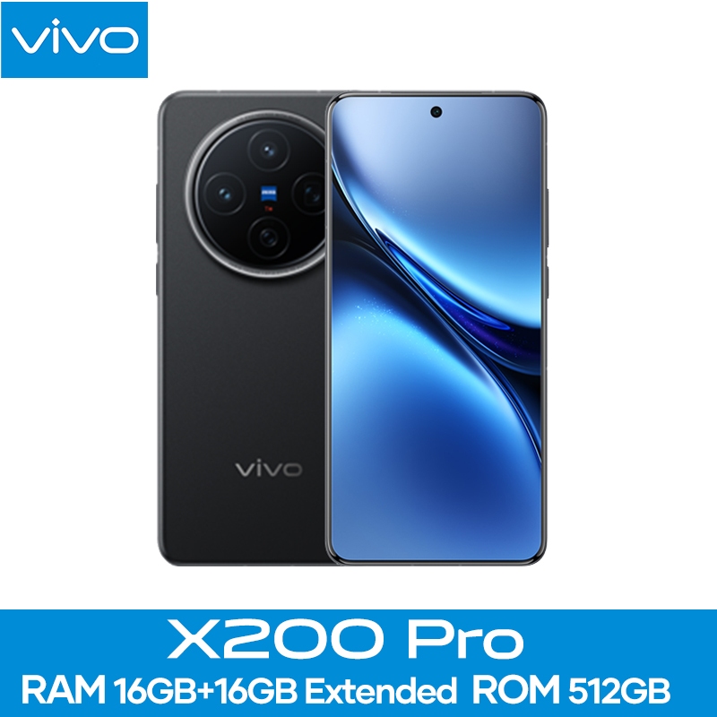 Jual Vivo X200 Pro 5G 16/512GB 16+16GB Extended RAM NFC 4K