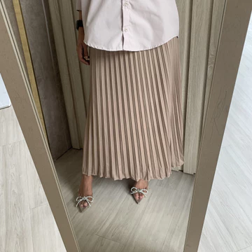 Butikchlaris Vaia Skirt Rok Plisket Premium Import