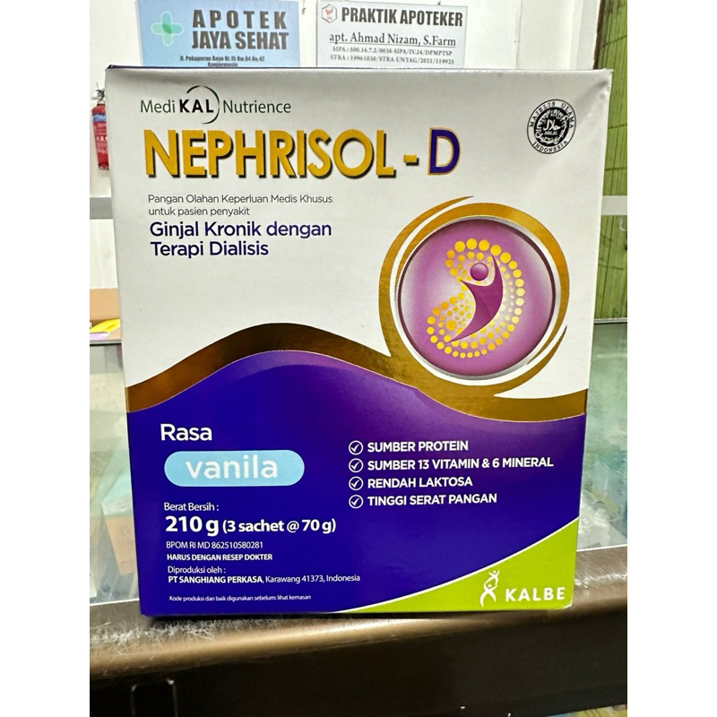 Jual NEPHRISOL 201g dan NEPHRISOL-D 210g | Shopee Indonesia