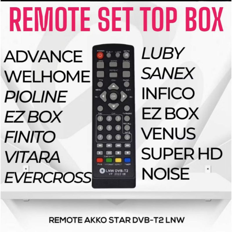 Jual remot STB/set top box | Shopee Indonesia