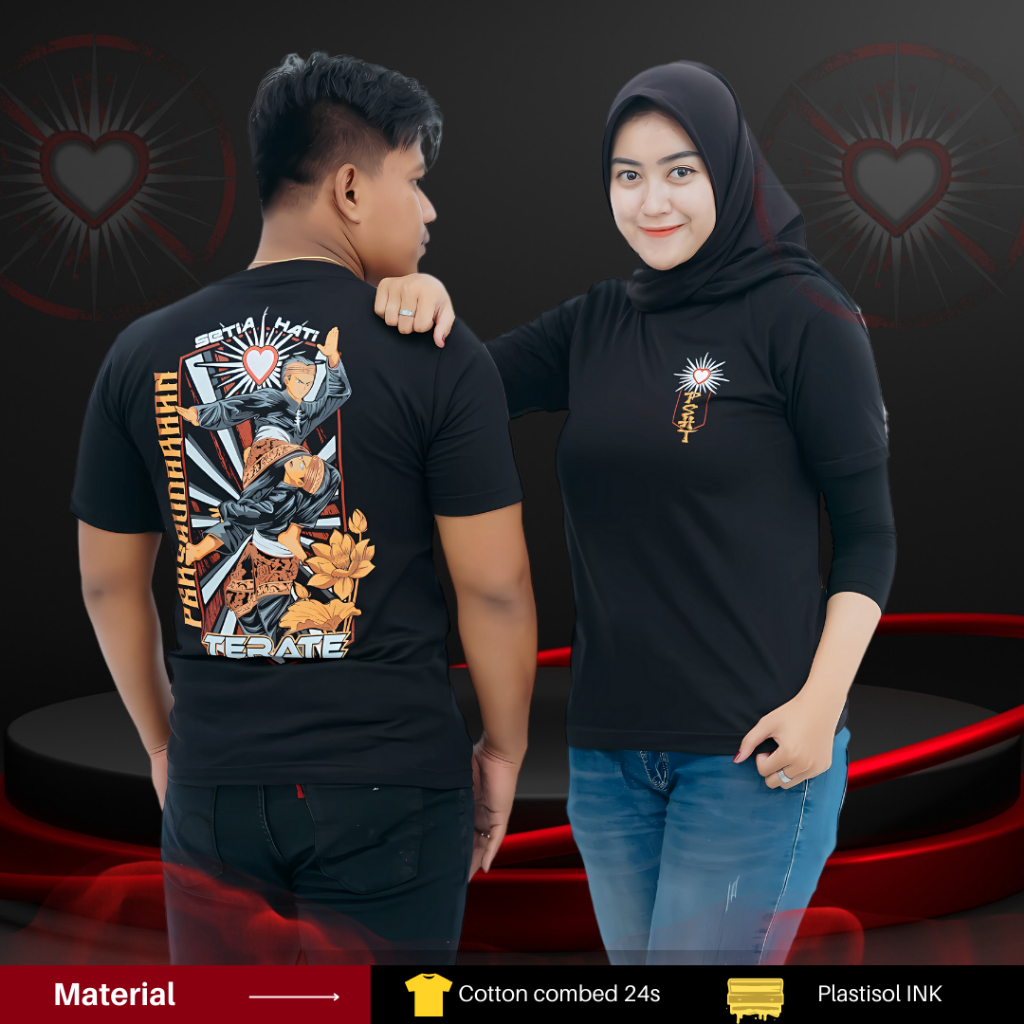 Jual KAOS PSHT SETIA HATI TERATE | Shopee Indonesia