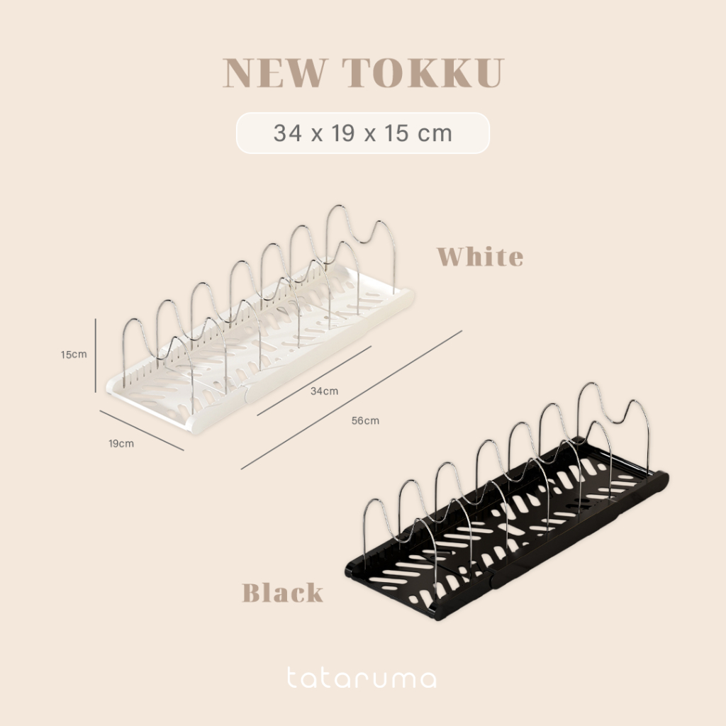 Jual TATARUMA New Tokku - Rak Panci Dapur Adjustable Multifungsi ...