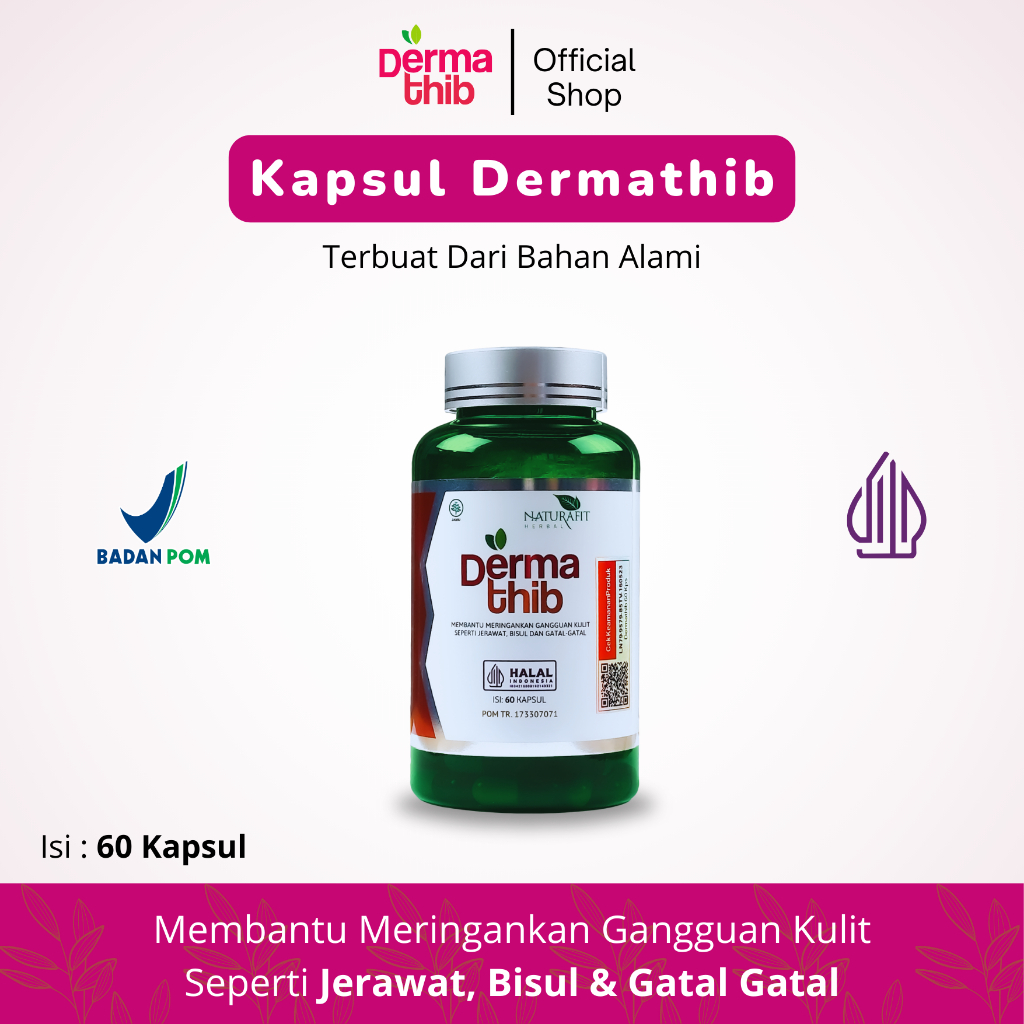 DERMATHIB Acne Treatment Suplemen Obat Jerawat dan Bekas Jerawat