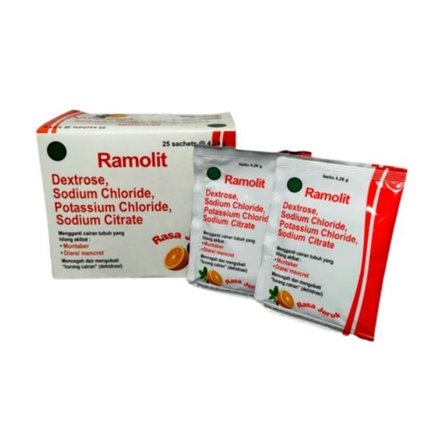 Jual RAMOLIT Oralit Rasa jeruk 200mg (per Pcs) | Shopee Indonesia