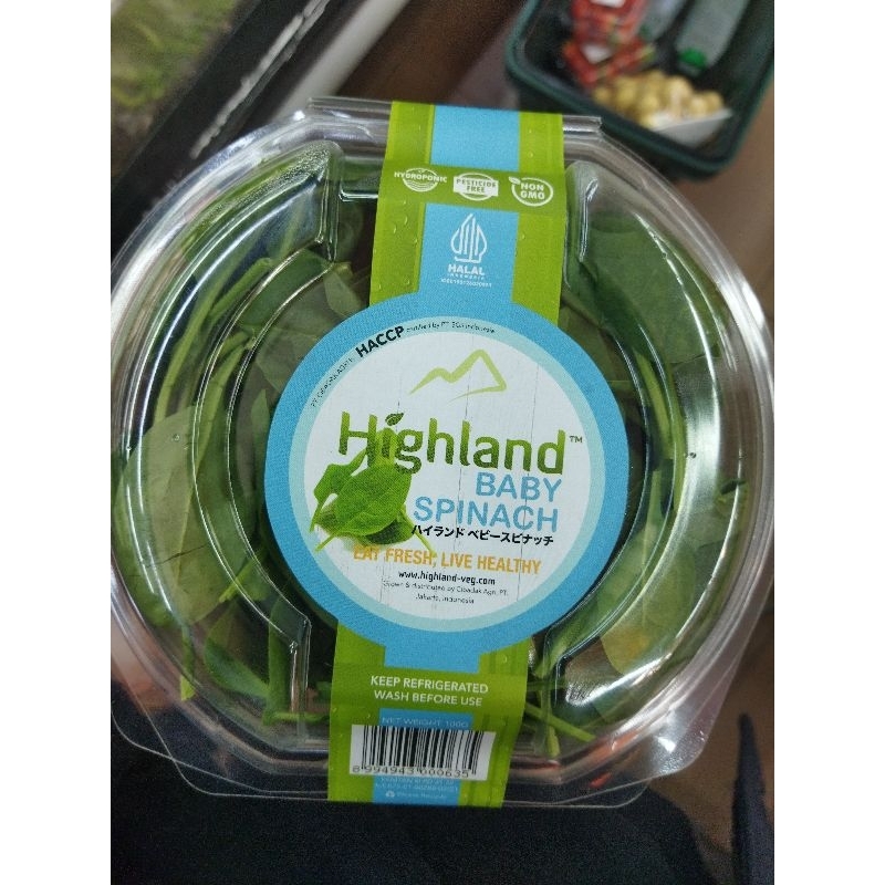 Jual Sayuran baby spinach | Highland baby spinach | pack | Shopee Indonesia