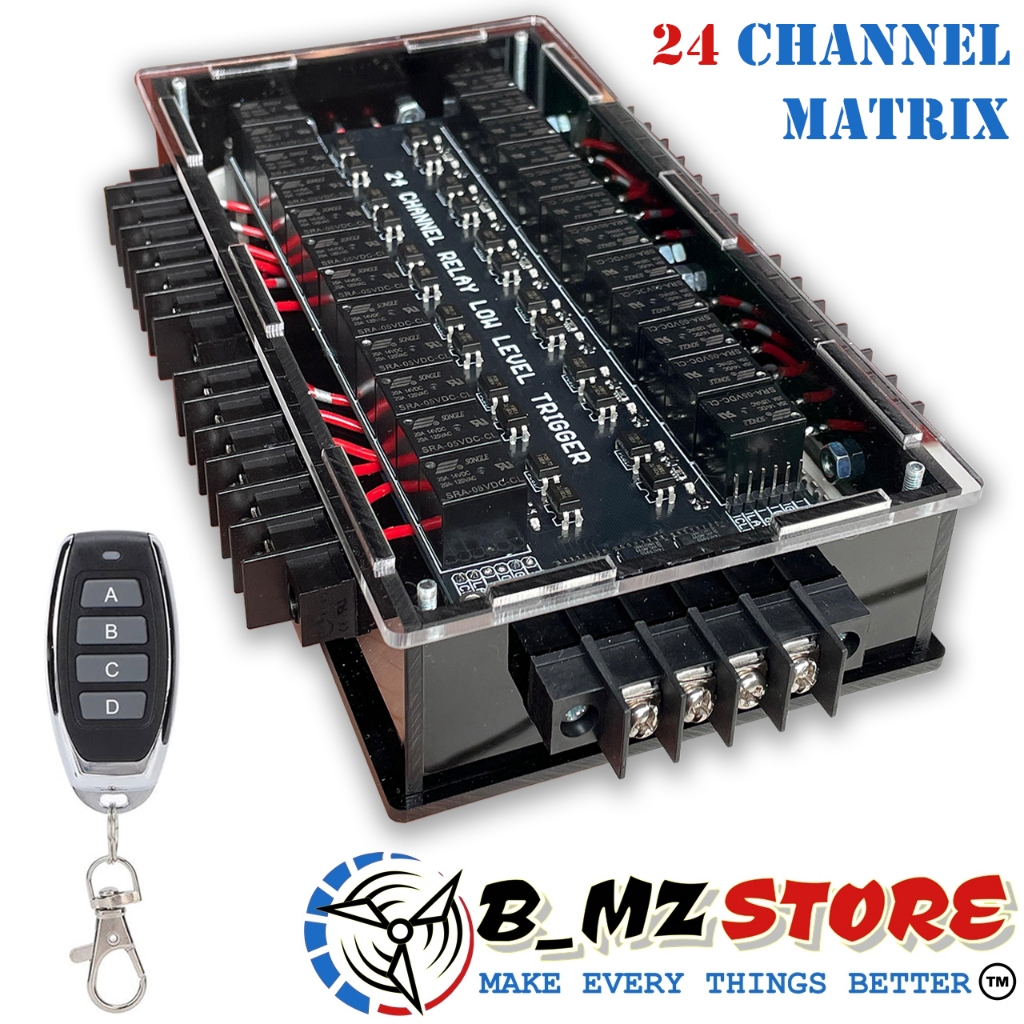Jual Modul Matrix 24 Channel Mini Laser D2 Biled - Modul LED Matrix 24 ...