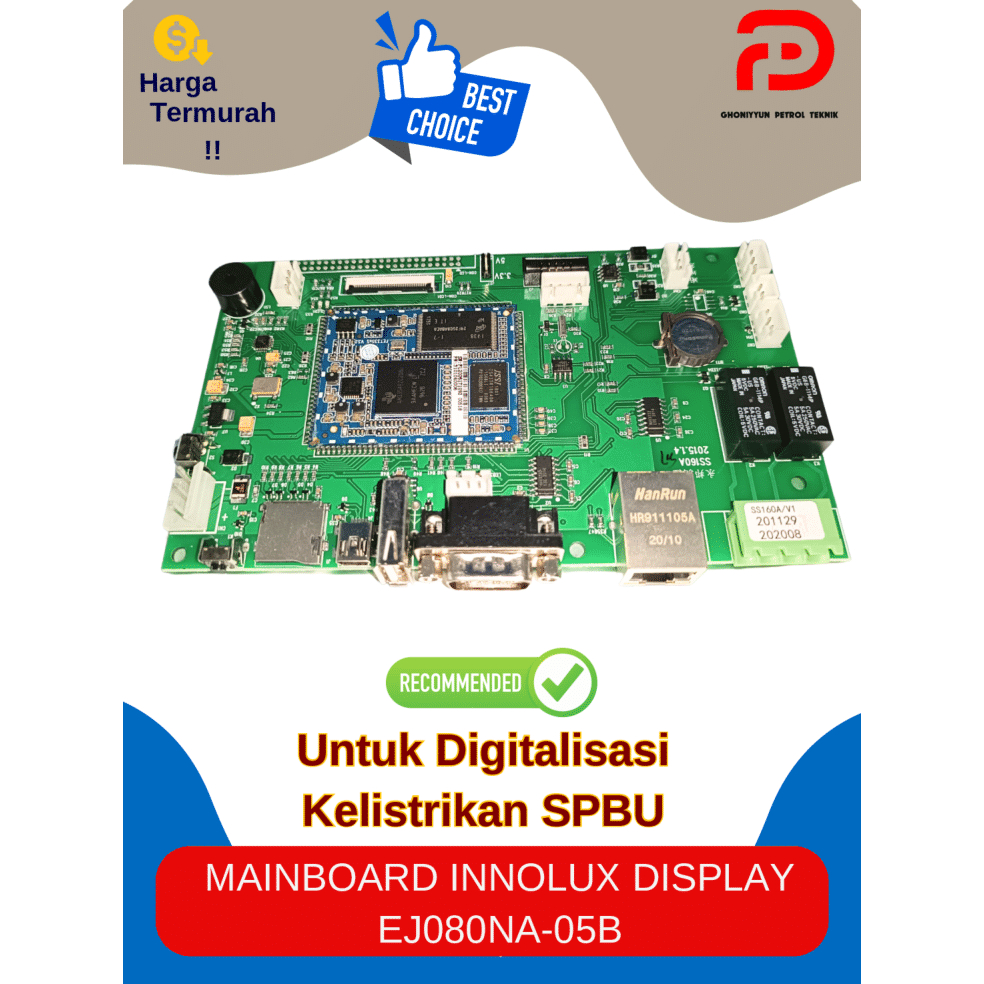 Jual Mainboard Console SS160 windbell Innolux Display EJ080NA-05B ...