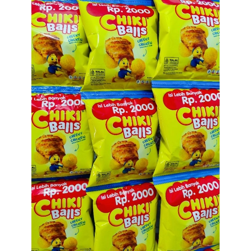 Jual Chiki Balls Cheeky Chicken (1 Renteng isi 10 pcs) | Shopee Indonesia