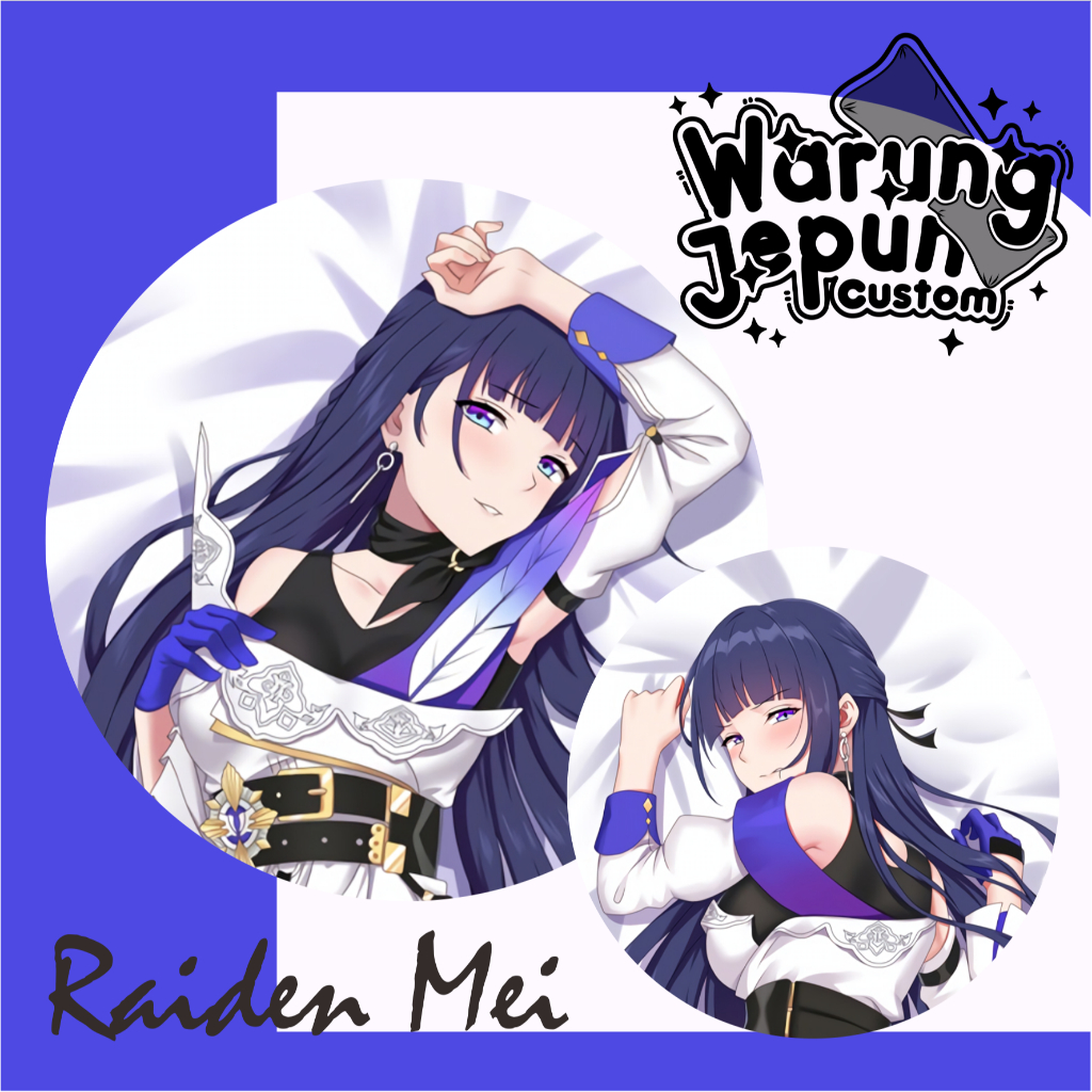 Jual Dakimakura Raiden Mei Honkai Impact 3rd (Part 2) | Shopee Indonesia