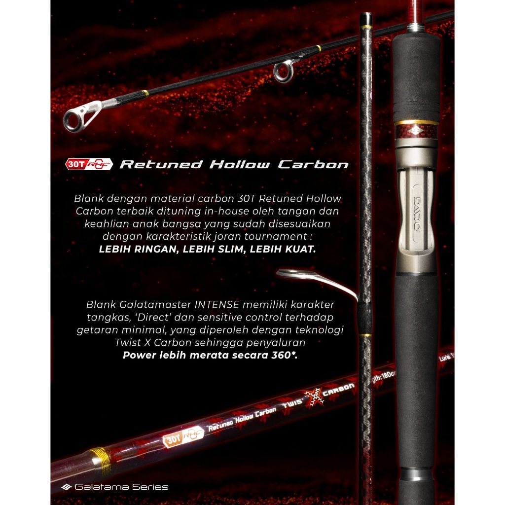 Jual Joran Daido GalataMaster INTENSE 30T Ring Fuji, RSC (RETURN SOLID ...