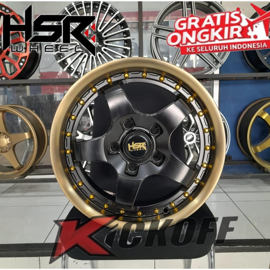 Jual VELG RACING PALANG BINTANG HSR BOBO R16 BISA BUAT TERIOS INNOVA ...
