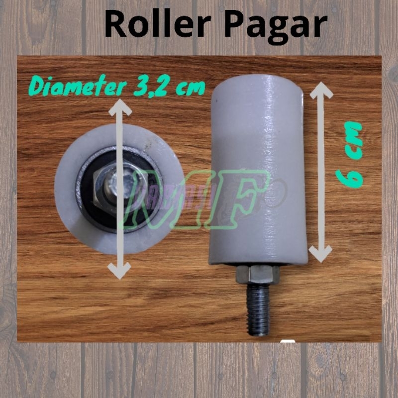 Jual Bracket Roller / Roda Pagar Nilon Braket Pagar Roller Nilon Breket ...