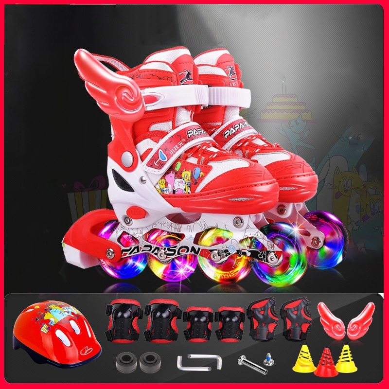 Jual 【Diamond home】Sepatu Roda 2IN1 Sepatu roda dewasa dan anak-anak ...