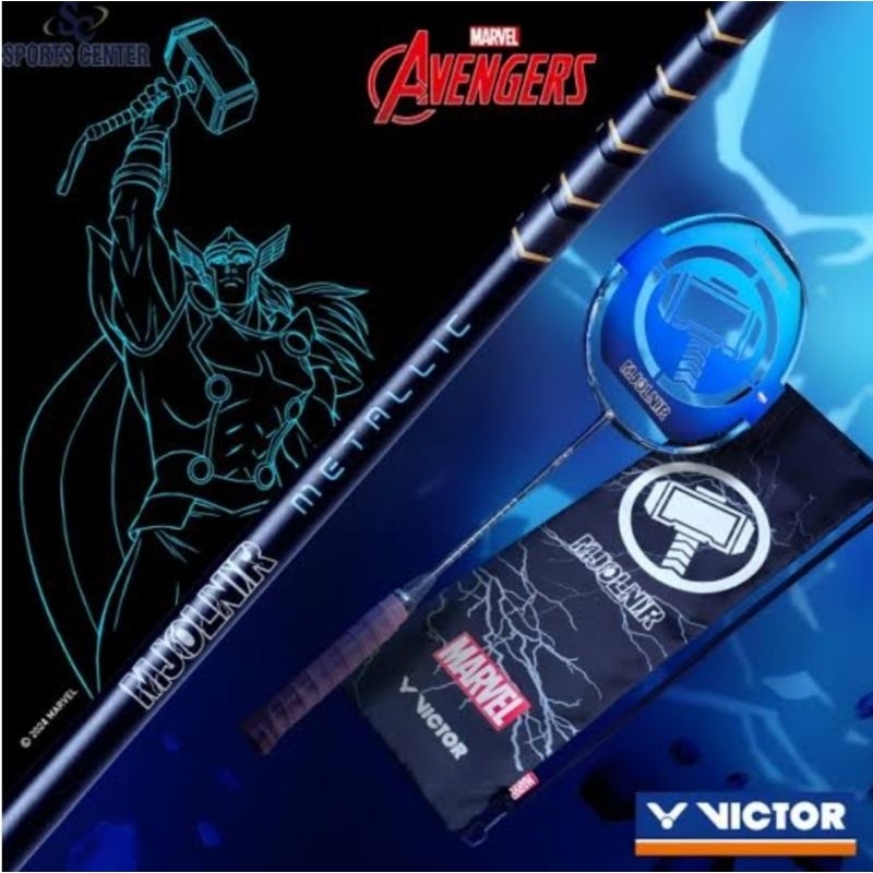 Jual Raket Victor X marvel Thor Mjolnir original | Shopee Indonesia
