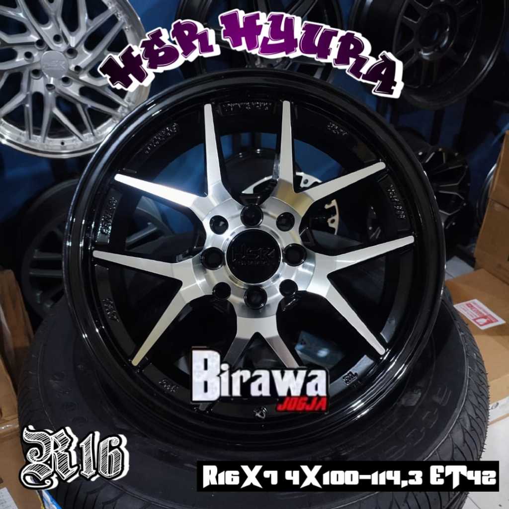 Jual Velg Mobil Ring 16 Yaris City Splash Swift Avanza Xenia Velg HSR ...