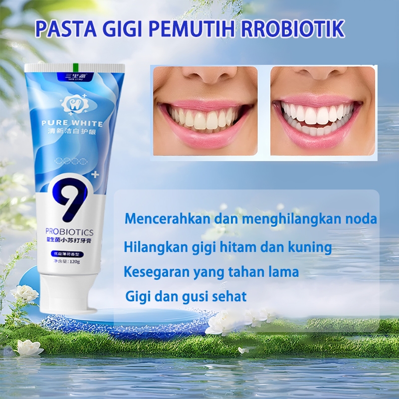 Jual [Ready Stock] Pasta gigi pemutih probiotik pasta pemutih gigi
