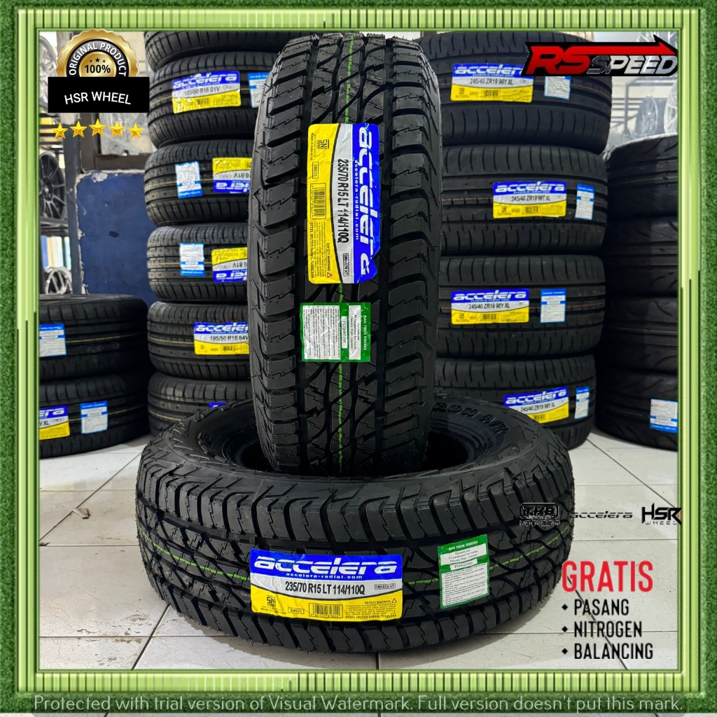 Jual Ban Mobil Semi Offroad Ring 15 Ukran 235 70 R15 Merek Accelera ...