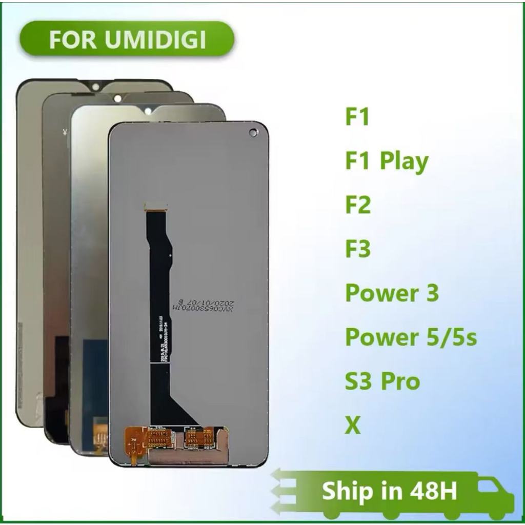 Jual Original For Umidigi X F1 F2 F3 S3 Pro Power 3 5 5S LCD Display ...