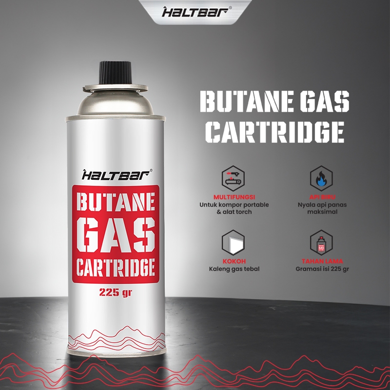 Jual Haltbar Butane Gas Cartridge 225gr | Shopee Indonesia