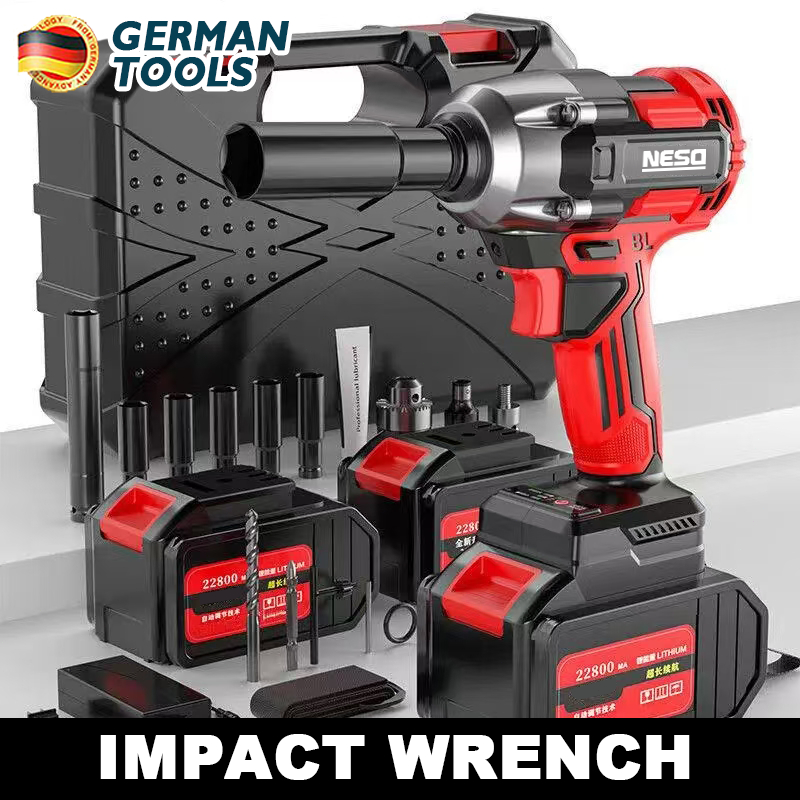 Jual German tools Brushless 999VF 450NM Impact wrench Cordless bor ...