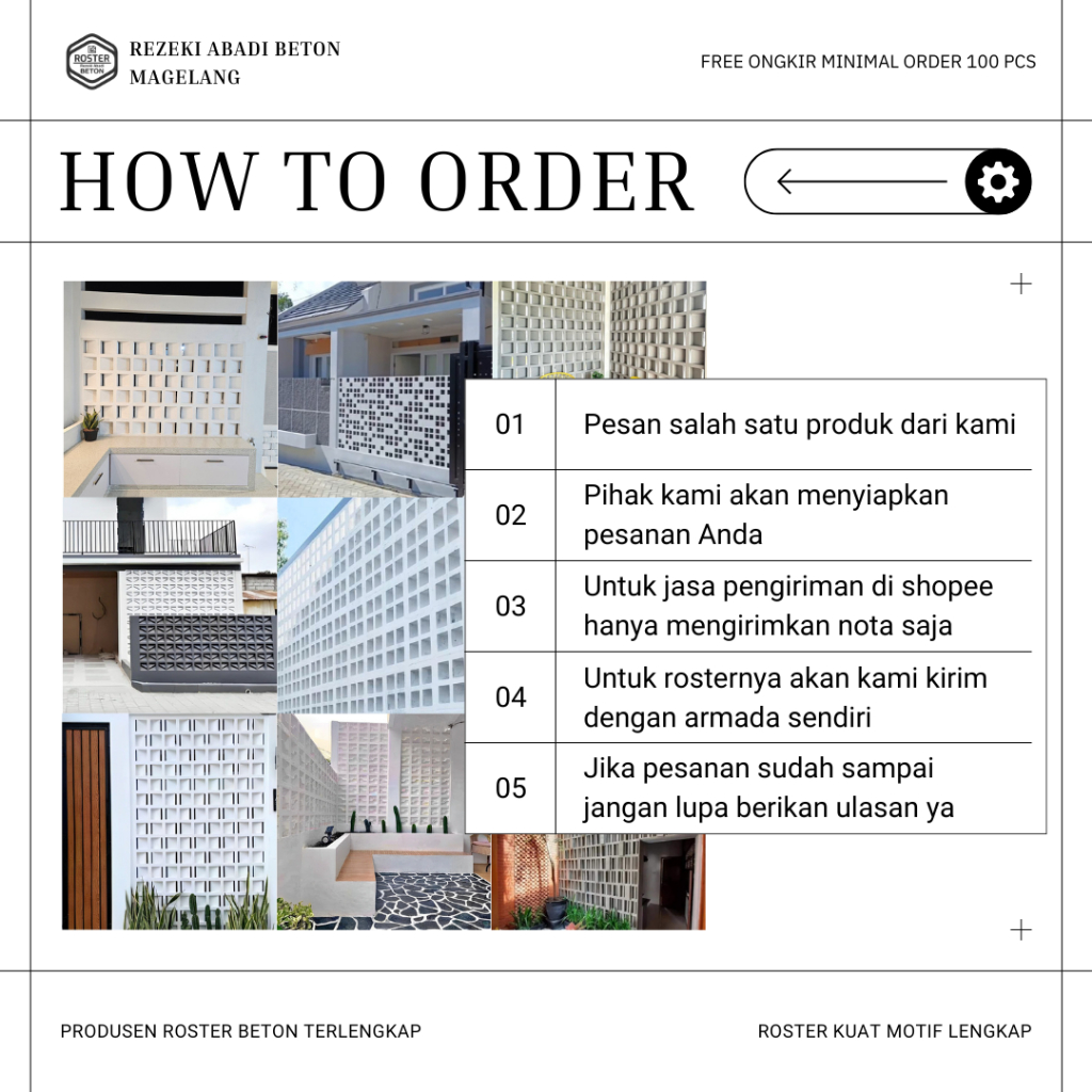 Jual Roster Beton Minimalis, Angin-Angin Rumah Minimalis Motif ...