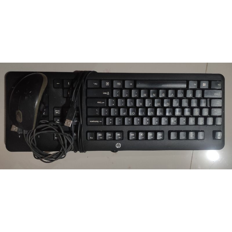 Jual keyboard hp build up 1 set mouse logitech bekas | Shopee Indonesia