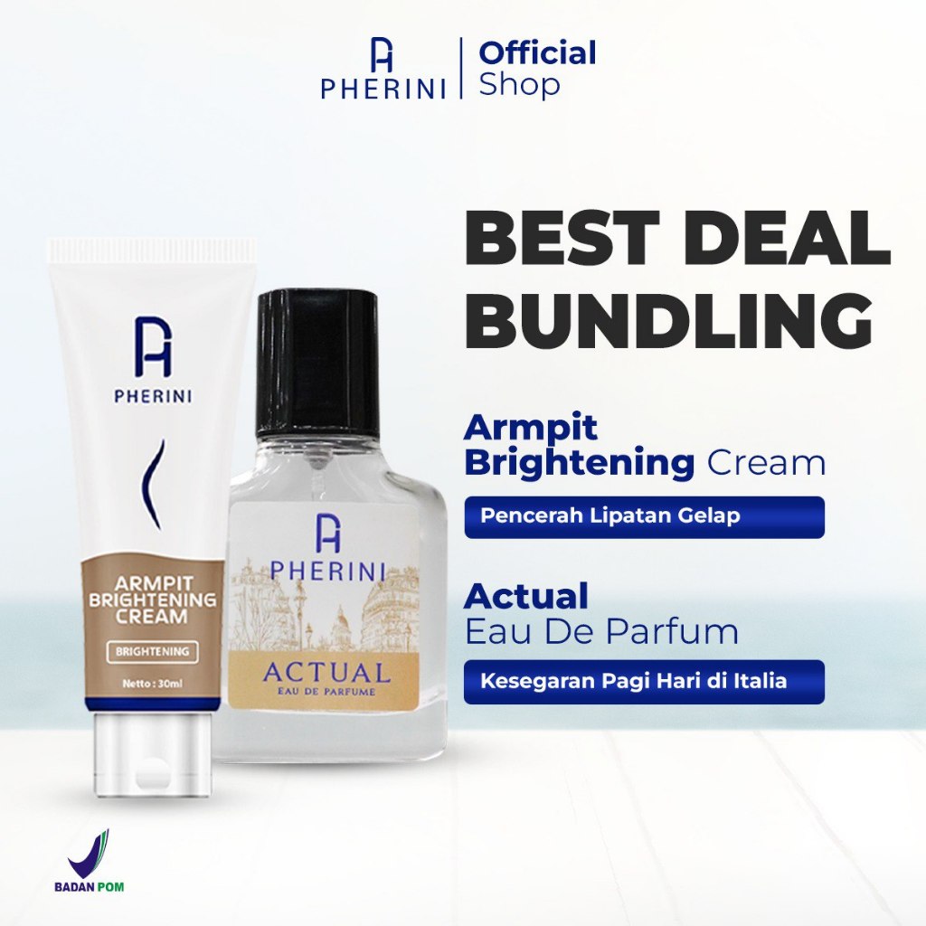 Jual [ Paket Bundling ] Pherini Actual Eau De Parfume & Pherini Armpit ...