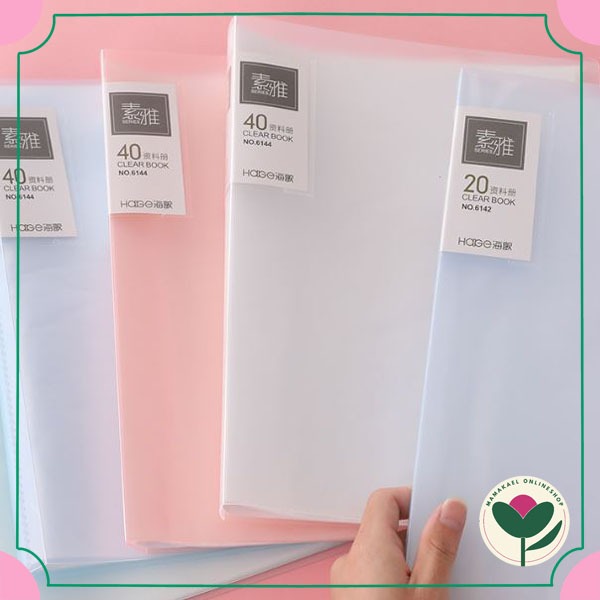 Jual Clear holder 20 slot folder map dokumen organizer file minimalis ...