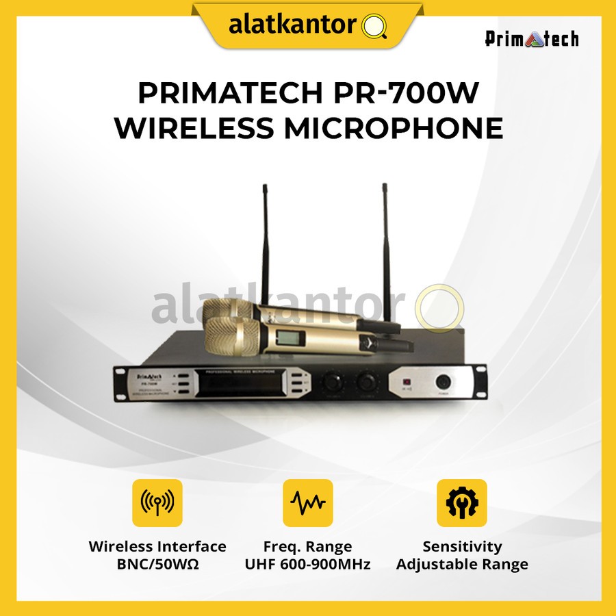Jual Primatech PR-700W Wireless Microphone | Shopee Indonesia